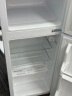 HYUNDAI（韩国现代） 小冰箱 冰箱小型双开门 迷你双门家用宿舍租房冷藏冷冻电冰箱节能省电 90L白【租房神器+行业热卖】 实拍图