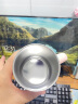 膳魔师（THERMOS）保温杯茶杯340ml不锈钢情侣带盖马克咖啡杯JDG-351 PK(FL-VI) 实拍图