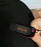 闪迪（SanDisk）32GB USB2.0 U盘 CZ50酷刃 黑红色 小巧便携 时尚设计 安全加密软件 实拍图