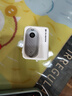 Insta360影石【旗舰首发】GO 3S 4K拇指相机Vlog骑行亲子宠物运动相机摄像机口袋相机（灵动白128G标准版） 实拍图