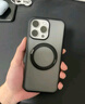 图拉斯支点壳O1s【销量霸榜丨相机按键全包】 适用苹果16promax手机壳iphone15pro磁吸14防摔透明磨砂薄 【升级相机按键全包】磨砂黑 iPhone16ProMax 实拍图