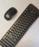 罗技（Logitech）MK220 键鼠套装 无线键鼠套装 办公键鼠套装  多媒体键鼠套装 带无线2.4G接收器 黑色 实拍图