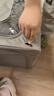佳帮手布艺收纳箱 百纳箱衣服整理箱棉被衣物储物箱 U型窗 100L1只装 实拍图