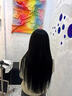 珍娜丝 REAL NICE云南发 无折头羽毛接发 真人发丝 可烫染可漂洗 无痕接发 无折头200束（可接全头） 50cm 实拍图