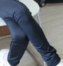 卡尔美（KELME） 儿童紧身衣男女童透气长袖弹力打底衫足球训练服紧身裤健身套装 黑色【透气薄款-紧身裤0033】 150 CM 实拍图
