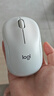 罗技（Logitech）M221 轻音鼠标 无线鼠标 办公鼠标 对称鼠标 带无线微型接收器 米白色 实拍图