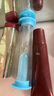 奥乐V0-3-6岁儿童计时牙刷 杜邦丝毛沙漏小孩边刷牙边计时 沙漏牙刷 金丝黄 实拍图