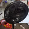 美的（Midea）【超级单品】七叶轻音立式电风扇家用柔风落地扇台式桌面小型风扇大风量节能摇头宿舍电扇 SAF30AB 实拍图