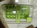【出口转内销】按压冰块模具冰格家用食品级制冰盒冰箱制冰神器 【清新绿56格】双层套装 赠冰铲 实拍图