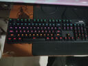 达尔优EK826黑色防水防尘插拔红外轴机械键盘台式笔记本电脑有线游戏电竞家用办公CF吃鸡LOL混光 【红轴】 官方标配 实拍图