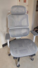 科润人体工学椅子护腰电脑椅家用舒适久坐电竞椅子男生可躺办公室座椅 顶配龙纹白-4级气杆-搁脚-4D扶手-155°无极后躺 155-180度(含) 可旋转可升降扶手 +铝合金脚 实拍图