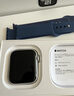 Apple/苹果 Watch SE 智能手表GPS款44毫米银色铝金属表壳丹宁色运动型表带M/L MXFC3CH/B 实拍图