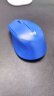 罗技（Logitech）M330 静音鼠标 无线鼠标 办公鼠标 右手鼠标 蓝色 带无线2.4G接收器 实拍图