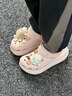 crocs檀健次推荐款经典泡芙洞洞鞋|207521 石英粉-6UR 36/37(220mm) 实拍图
