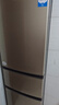 海尔（Haier）海尔冰箱家用三开门风冷无霜/直冷大容量节能冷藏冷冻家电小型一新等级能效电冰箱 升级款219升直冷丨007软冷冻 实拍图