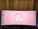 AOC 34英寸 带鱼屏 WQHD 180Hz HDR400 HVA快速液晶1ms 出厂校色 21:9曲面电竞显示器CU34G2XP 实拍图