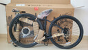 大行（DAHON）折叠山地车26英寸27速铝合金避震碟刹成人运动自行车XAA673M 消光黑 实拍图