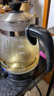 金灶（KAMJOVE） 养生壶煮茶器喷淋式煮茶炉白茶壶黑茶壶办公室家用蒸汽煮茶壶1L 黑色 实拍图