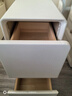 极窄床头柜简约现代卧室夹缝窄柜迷你小型床边置物架收纳柜实木柜 奶白色【升级加厚环保实木】店长推荐 20x40x50cm 整装发货 送货入户 实拍图