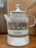 膳魔师（THERMOS） 迷你养生壶办公室煮茶器电水壶恒温电热水壶玻璃花茶壶养生杯 礼物 EHA-1602E -G 0.55L 实拍图