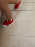 婧麒（JOYNCLEON）儿童鞋男童学步鞋女宝宝鞋子春秋款婴儿小童1-3岁软底秋季8月 红色 15 cm内长 实拍图