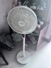 美的（Midea） 【国家补贴】电风扇家用远距送风遥控智能落地扇七叶智能感温立式电扇宿舍卧室摇头 40CM大网罩杏色35mkl 实拍图