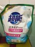 超能 洁净柔护(鲜艳亮丽)洗衣液 橙花茉莉香 1kg*1袋 15分钟快洗 实拍图