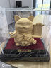 大明铜匠绒沙金招财猫饰品店铺开业前台办公桌摆件开业乔迁礼物父亲节 实拍图