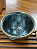 单亦建盏茶杯【百花】手工茶盏建阳原矿铁胎品茗杯高档春节礼物 蓝百花【入门精选】 实拍图