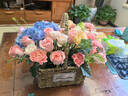 馨仪鲜花速递玫瑰向日葵康乃馨花束生日礼物全国同城配送 粉玫瑰+绣球—小幸运 实拍图