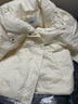 森马（Semir）羽绒服女冬季薄款90绒子防泼水防风千鸟格设计感外套101724113012 实拍图