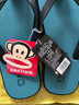 大嘴猴（paul frank）人字拖男士大码夏季拖鞋户外外出防滑耐磨夹趾沙滩鞋 绿  42-43 实拍图