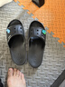 卡骆驰（crocs）男女拖鞋 贝雅卡骆班休闲舒适透气一拖鞋 205392-066 M8W10 实拍图