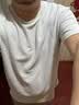 真维斯（Jeanswest）2件装重磅华夫格短袖t恤男夏季美式潮流内搭宽松肌理感运动半袖男 【2件装】浅灰(纯色)+浅米(纯色) L (175) (收藏加购优先发) 实拍图