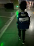 Edison小学生书包护脊减负反光大容量防泼水防下坠儿童背包2213-6天蓝 实拍图