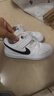 NIKE 耐克男女童休闲板鞋COURT BOROUGH轻便舒适儿童魔术贴运动鞋低帮 DV5458-104 27 【建议脚长16cm】 实拍图