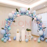 京唐 气球拱门支架立柱酒店开业生日婚房婚礼结婚装饰婚庆场景布置 实拍图