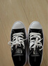 匡威（Converse）厚底鞋女鞋新款70S低帮帆布鞋松糕鞋云朵Move增高硫化鞋小个子 570256C 经典黑 37.5 /7 实拍图