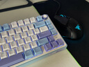 RK ROYAL KLUDGE R75Pro游戏机械键盘无线蓝牙有线三模电竞专用电脑办公客制化75配列女生便携侧刻麻将音网页驱动 R75Pro-奶芋-凯华知速轴-有线单模 实拍图