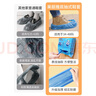 美丽雅 鞋套一次性加厚防水防沙鞋套 成人可反复家用耐磨挂抽式塑料脚套 实拍图