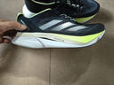 阿迪达斯（adidas）男鞋 ADIZERO ADIOS PRO 4 轻便透湿排汗缓震竞速马拉松碳柱跑鞋 JR1656/亮白色/学院紫/魔力酸橙绿 41 实拍图
