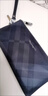 彬巷2024新款男士格子手拿包帆布包男手包潮休闲时尚信封包手抓包 HFGW1903-2中号 实拍图