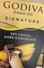 歌帝梵(GODIVA)醇享90%可可进口黑巧克力80g生日礼物糖果零食喜糖伴手礼 实拍图