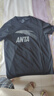 安踏（ANTA）t恤男士短袖夏季薄款圆领潮流大logo纯色舒适透气跑步上衣运动服 -5基础黑/灰标 L (175) 适合120-140斤 实拍图