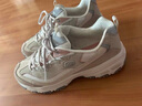 斯凯奇（Skechers）奶茶熊女鞋夏季厚底老爹鞋软底透气百搭熊猫鞋休闲运动鞋149238 实拍图