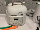 美的（Midea）小白电高压饭锅1-2人食双胆家用压力锅0涂层钢胆 智能预约煮饭煮粥开盖火锅MY-E2925G饭煲1.8L 实拍图