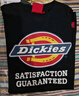dickieslogo印花短袖T恤情侣款圆领休闲男装T恤 DK007088 黑色 L  实拍图