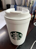 星巴克（Starbucks）保温杯355ml咖啡杯车载随行保冷水杯子男女士礼物雪地白女神款 实拍图