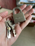 玥玛 挂锁 叶片锁芯防水防锈仓库车厢大门挂锁商铺门锁XYJ-40 底部宽40MM 高58MM  实拍图