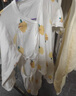 童泰婴儿连体衣新生儿衣服四季0-6月初生宝宝哈衣爬服纯棉内衣2件装 黄白小树（四季款） 59cm (建议1-3个月身高55-60cm) 实拍图